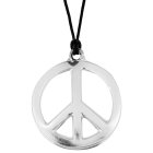 Plastik Hippie Halskæde
