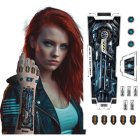 Cyborg Arm Falske Tatoveringer