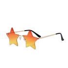 Stjernebriller Orange