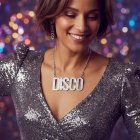 Disco Halskæde Sølv