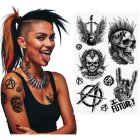 Punk Falske Tatoveringer