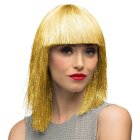 Bangs Glitter Paryk Guld
