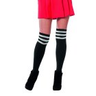 Cheerleader Knæstrømper Sort