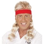 Rødt Svedbånd Med Blonde Krøller