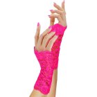 Fingerløse Blondehandsker Pink