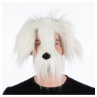 Hundemaske Hvid