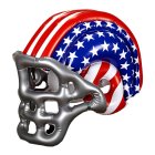 Oppustelig Stars N Stripes Hjelm