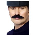 Selvklæbende Moustache Sort