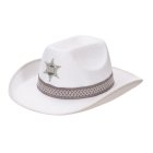 Sherif Hat Hvid