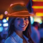 Paillet LED Fedora Orange