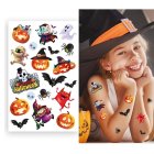Græskar Halloween Falske Tatoveringer