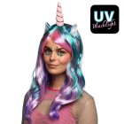 Enhjørning Daydream UV Paryk