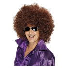 Kæmpe 70'er Afroparyk Brun