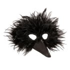 Sort fuglemaske