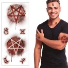 Satanistiske Falske Tatoveringer