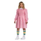 Stranger Things® Eleven Pink Kjole Kostume