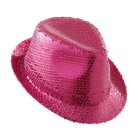 Paillet Trilby Hat Pink