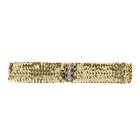 Pailletbælte Guld