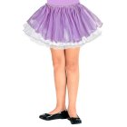 Ballet Tylskørt Lilla/Hvid