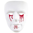 Hvid Maske Med Blod
