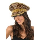 Leopard Kaptajnhat Guld