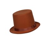 Gentleman Tophat Brun