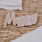 Mummy To Be Træ Badge