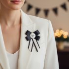 30th Birthday Medaljerosette Sort/Hvid