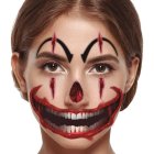 Killer Clown Falske Ansigtstatoveringer