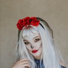 Rose Hårbøjle & Slør