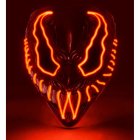 Monster LED Maske Rød