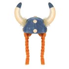 Viking Hjelm Med Fletninger