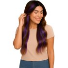 Glimmer Hår Extensions Lilla