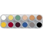 Grimas Fedtsminke Pure, L, Palet 12