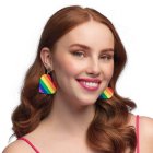 Pride Hjerte Øreringe Regnbue