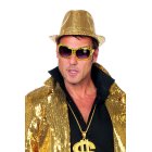 Paillet Gangsterhat Guld