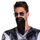 Biker Skæg Sort
