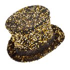 Paillet Tophat Sort/Guld
