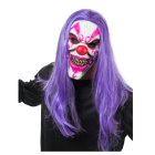 Gyselig Klovn Maske Lilla