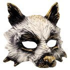 Ulve Maske Sølv/Guld