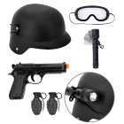 SWAT Børne Kostumekit Sort