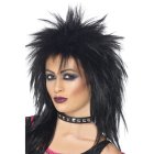 80'er Rockdiva Paryk Sort