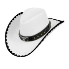 Texas Cowboyhat Hvid
