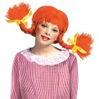 Stærk Pige Børneparyk Orange