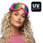 UV Skibriller Neon Pink