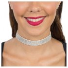 Glimmer Choker Sølv