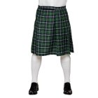 Skotsk Tartan Kilt Grøn