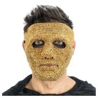 Anonym Diamant Maske Guld
