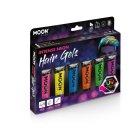 Hårfarve Gel UV Neon Sæt