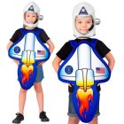 Astronaut Bib Børnekostume